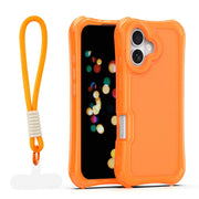 „Safepop“ vāciņš ar siksniņu iPhone 17 6,3" oranžs