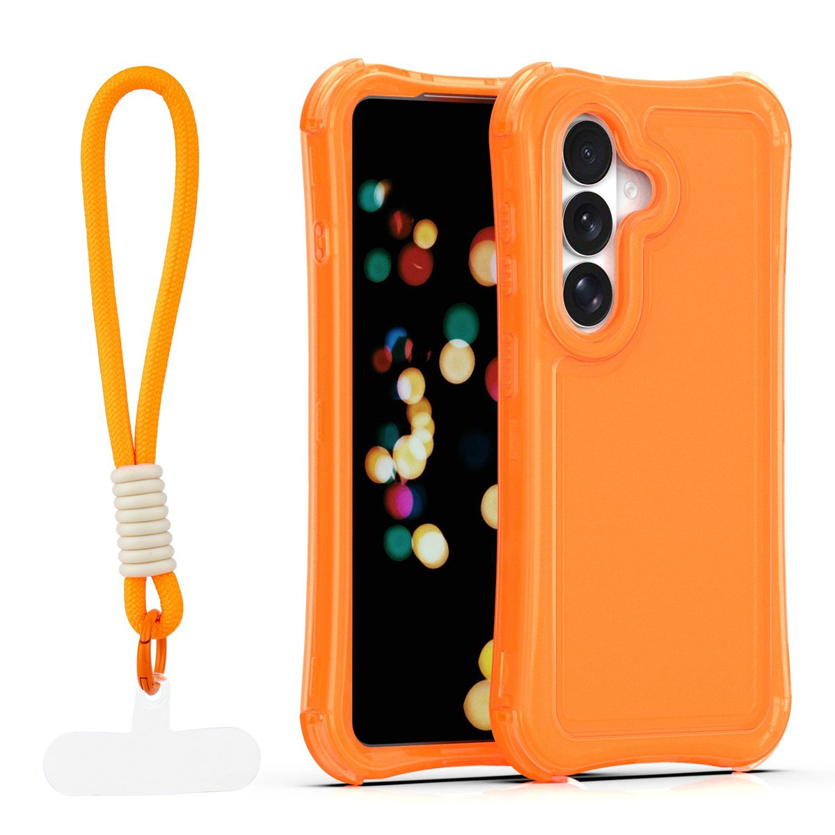 „Safepop“ vāciņš ar siksniņu „Samsung Galaxy S26“ oranžs