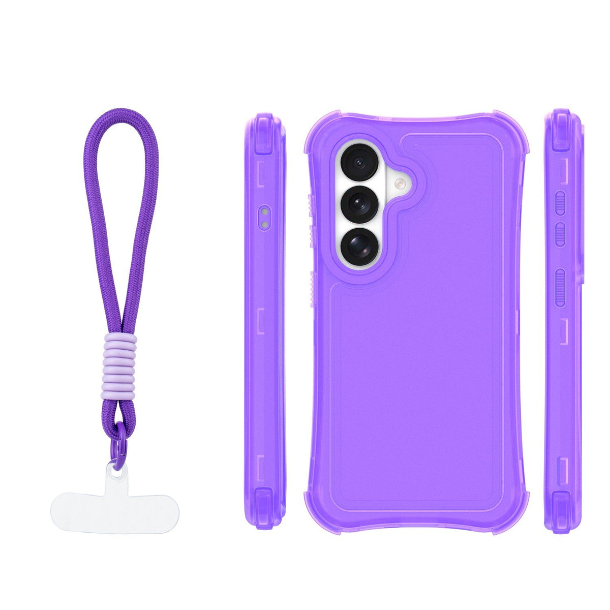 „Safepop“ vāciņš ar siksniņu „Samsung Galaxy S24 / S25“ (violets)