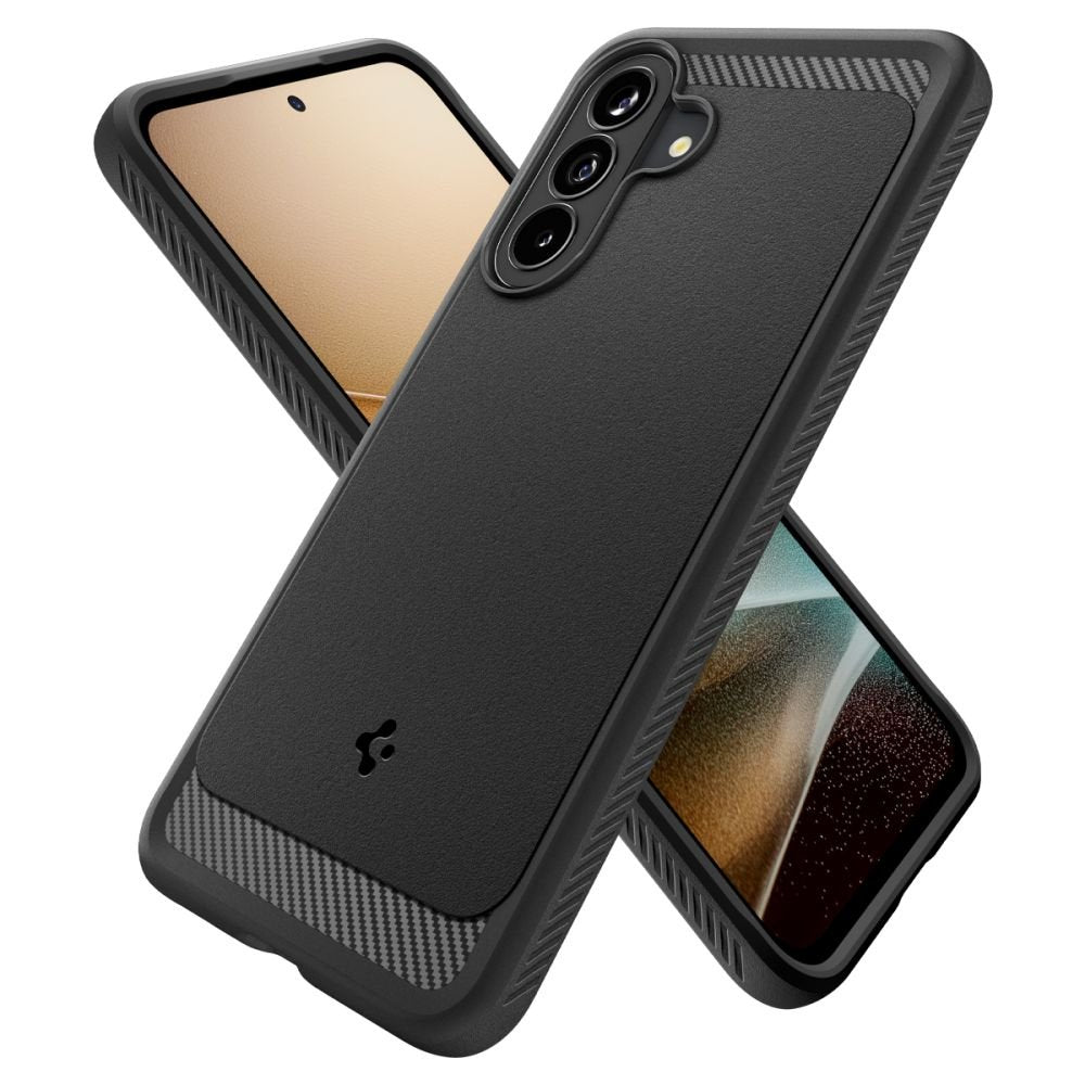 Spigen Rugged Armor vāciņš Samsung Galaxy A37 5G, matēti melns