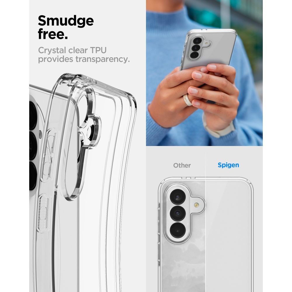 Spigen Liquid Crystal vāciņš Samsung Galaxy A37 5G — kristāldzidrs