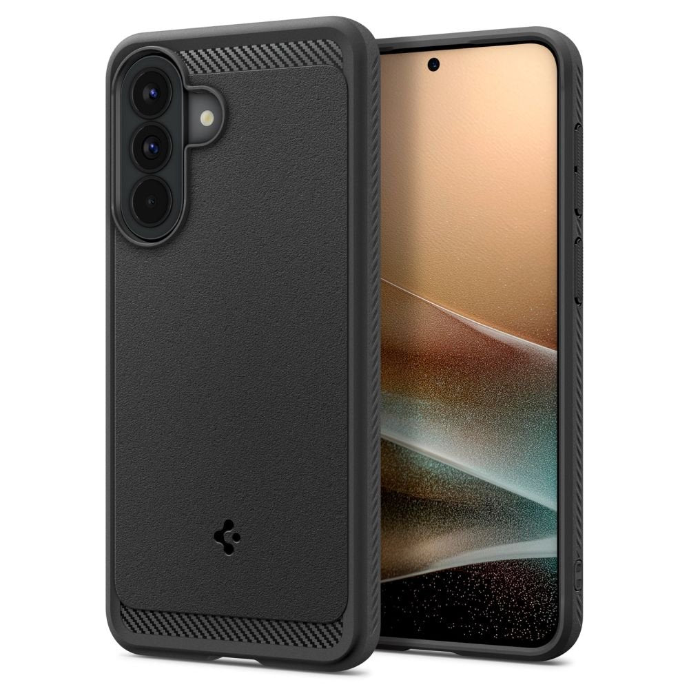 Spigen Rugged Armor vāciņš Samsung Galaxy A57 5G, matēti melns