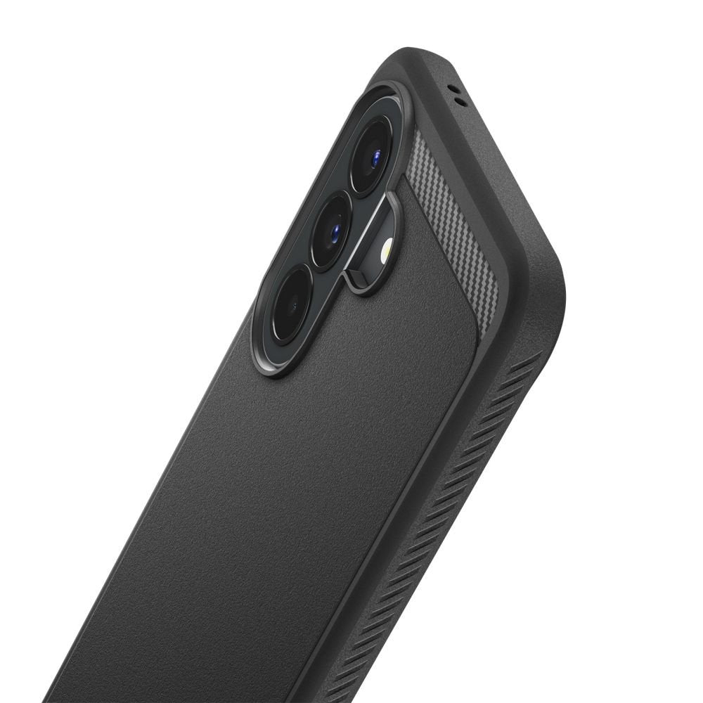Spigen Rugged Armor vāciņš Samsung Galaxy A57 5G, matēti melns