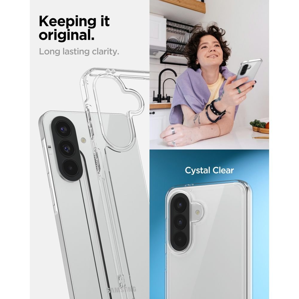 Spigen Ultra Hybrid vāciņš Samsung Galaxy A57 5G, kristāldzidrs