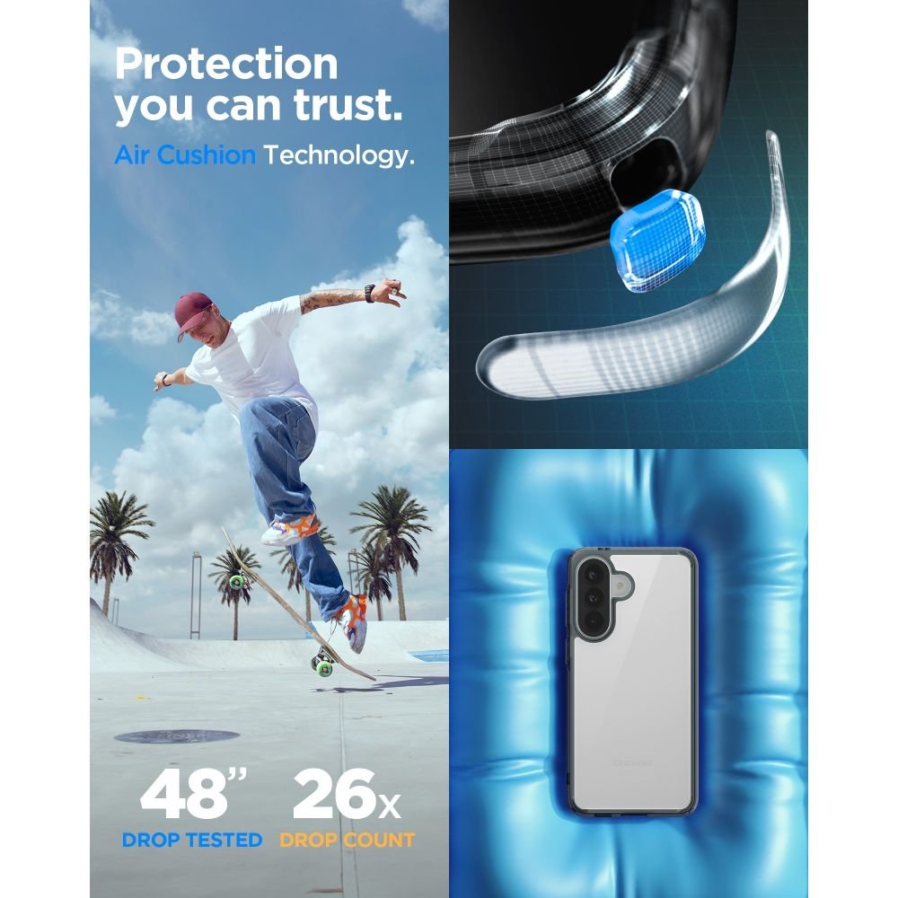 Spigen Ultra Hybrid vāciņš Samsung Galaxy A57 5G, space caurspīdīgs“