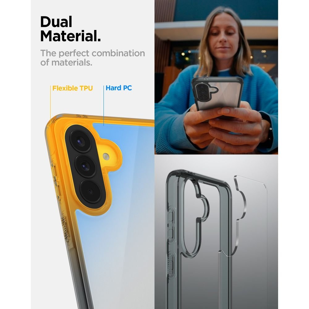 Spigen Ultra Hybrid vāciņš Samsung Galaxy A57 5G, space caurspīdīgs“