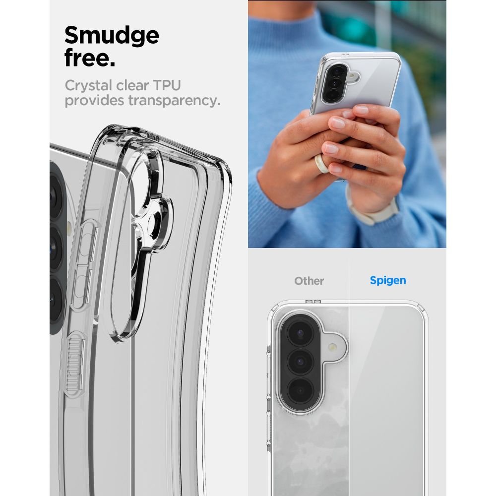 Spigen Liquid Crystal vāciņš Samsung Galaxy A57 5G – kristāldzidrs