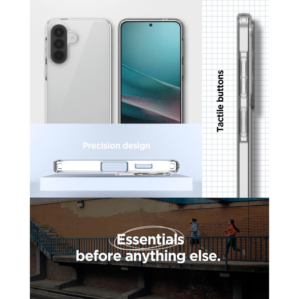 Spigen Liquid Crystal vāciņš Samsung Galaxy A57 5G – kristāldzidrs