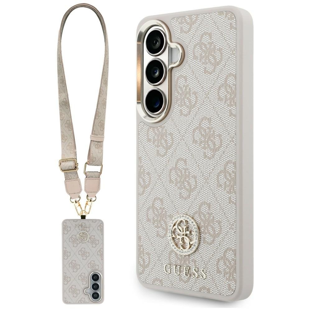 Guess MagSafe vāciņš Samsung Galaxy S26 rozā
