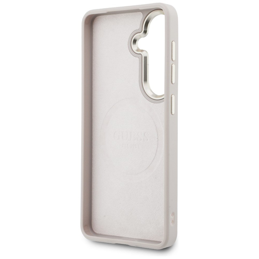 Guess MagSafe vāciņš Samsung Galaxy S26 rozā