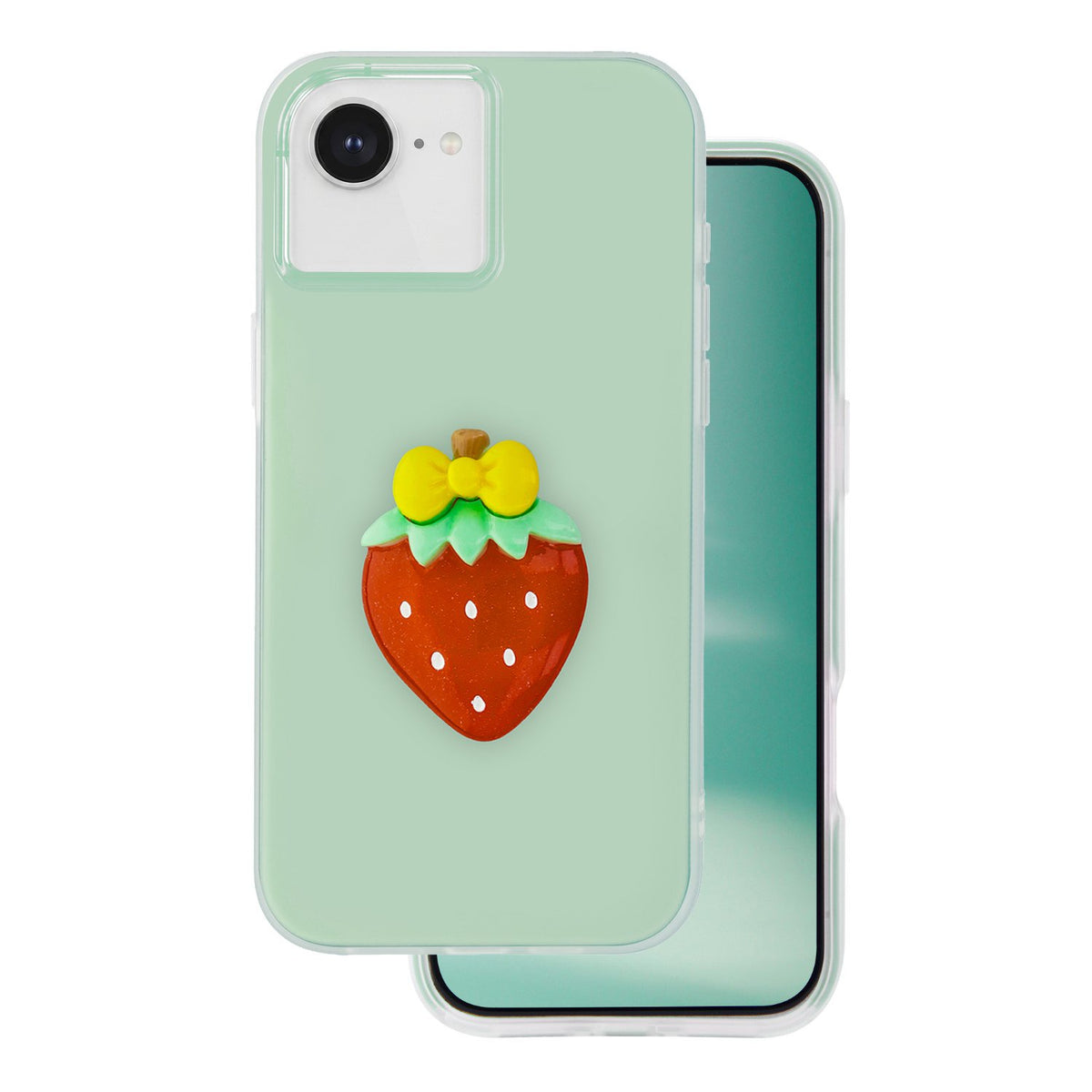 „Fruit“ 2-in-1 vāciņš iPhone 16e / 17e, zaļš