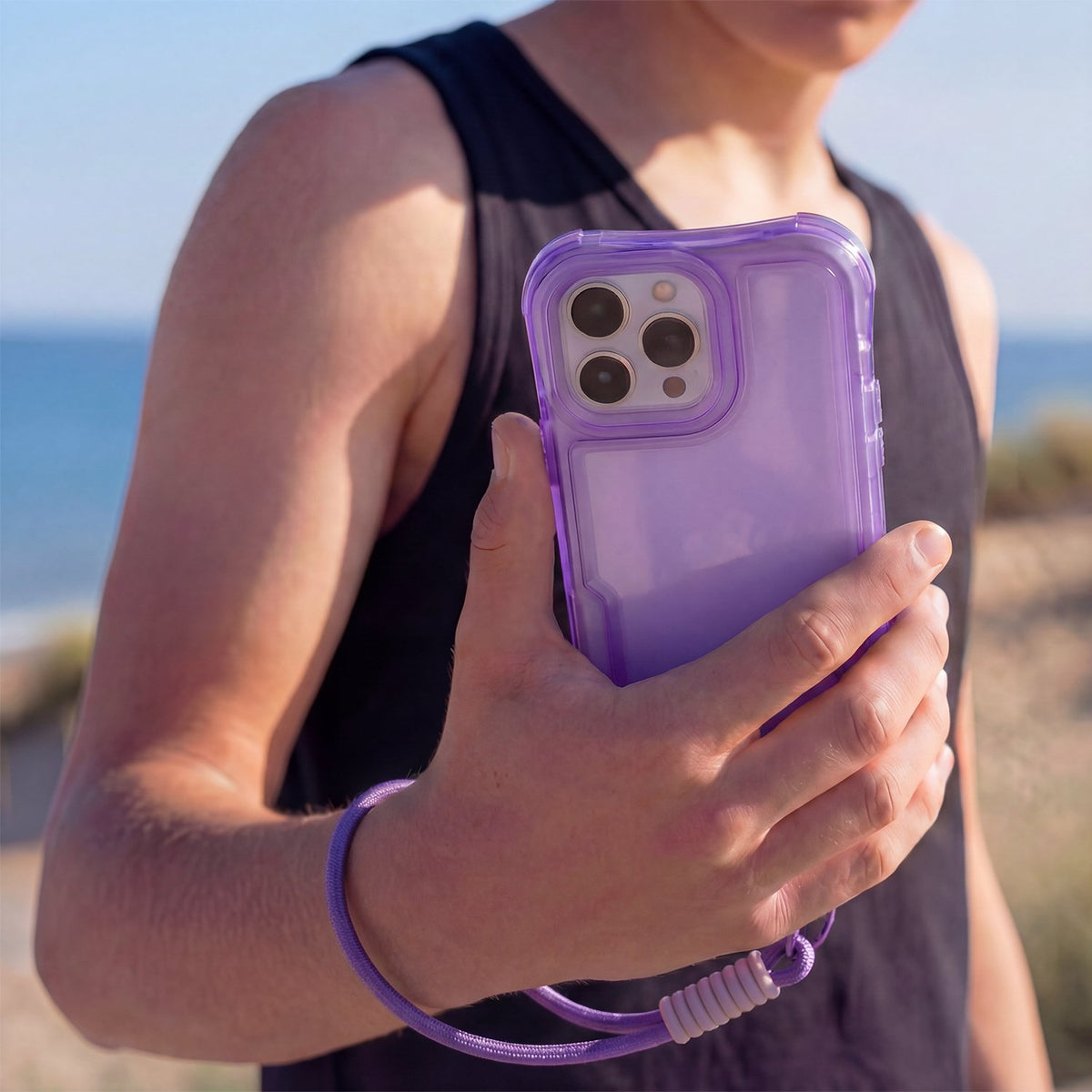 „Safepop“ vāciņš ar siksniņu „Samsung Galaxy S26 Ultra“ (violets)