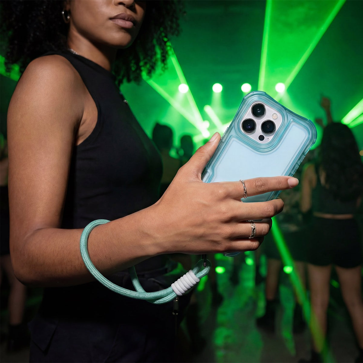 „Safepop“ vāciņš ar siksniņu iPhone 11, zils