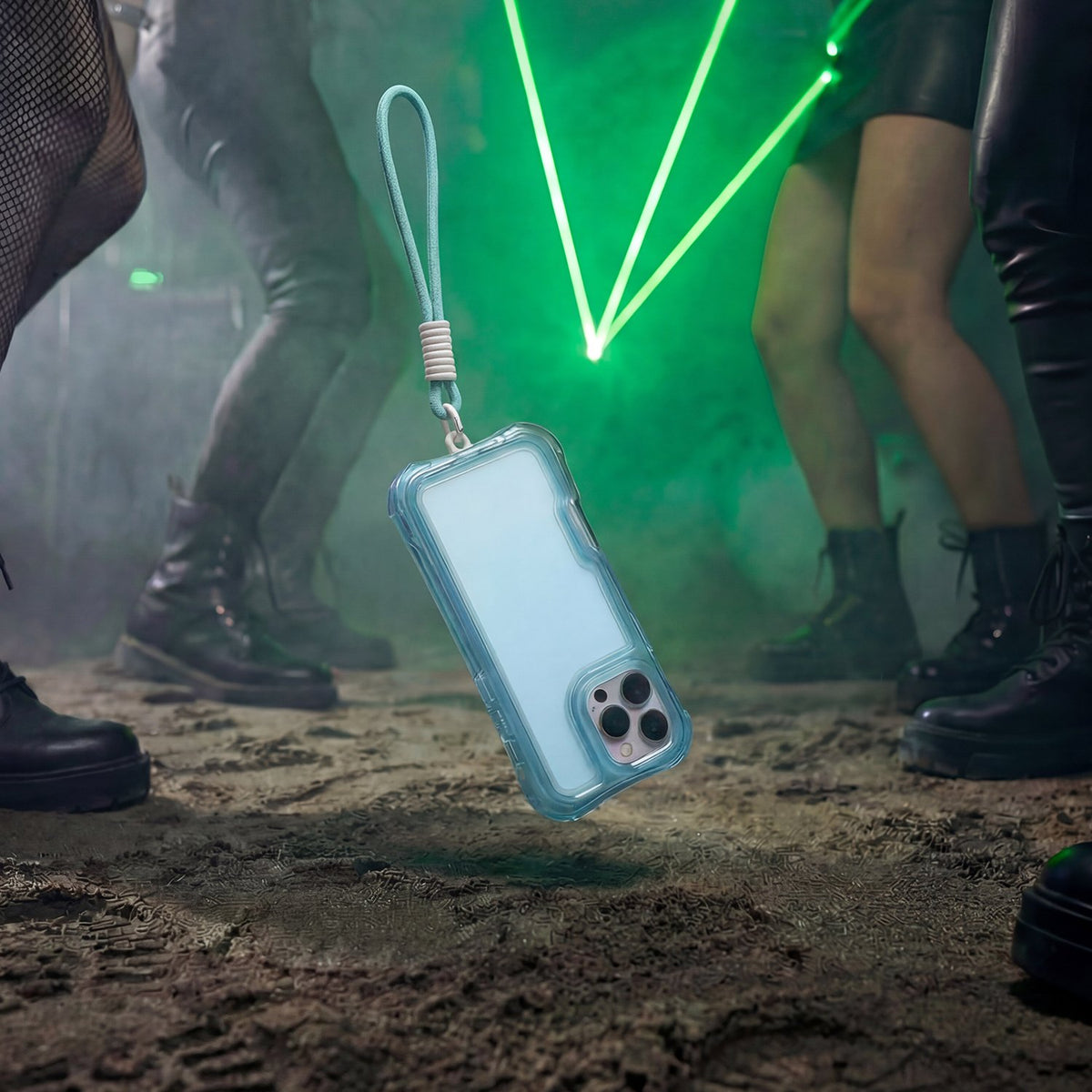 „Safepop“ vāciņš ar siksniņu iPhone 11, zils