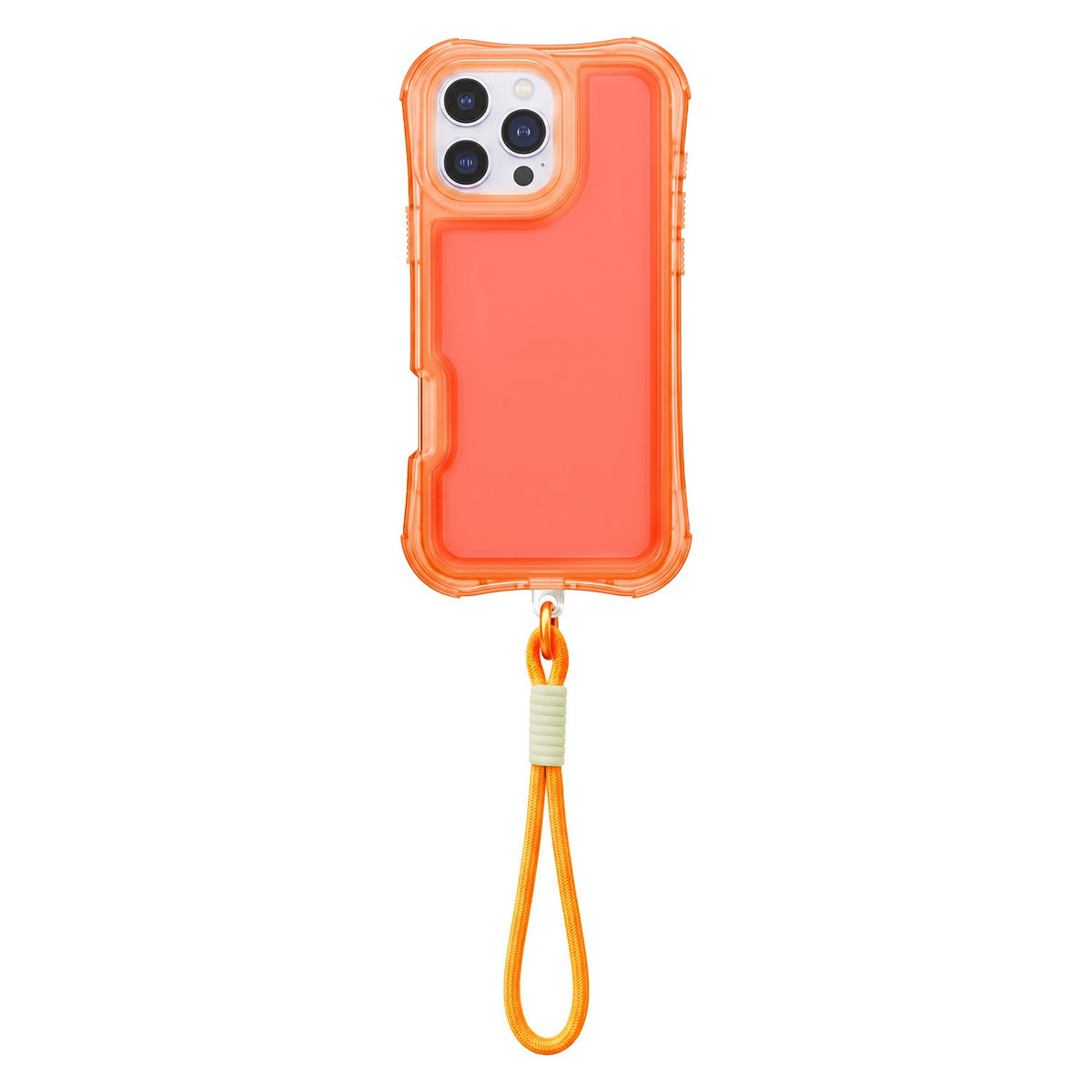 „Safepop“ vāciņš ar siksniņu iPhone 17 6,3" oranžs