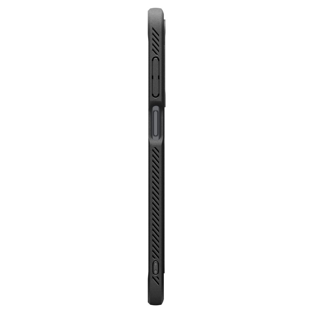 SPIGEN RUGGED ARMOR GALAXY A17 4G / 5G MATĒTI MELNS