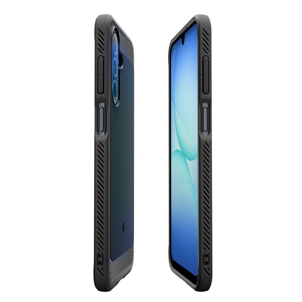 SPIGEN RUGGED ARMOR GALAXY A17 4G / 5G MATĒTI MELNS