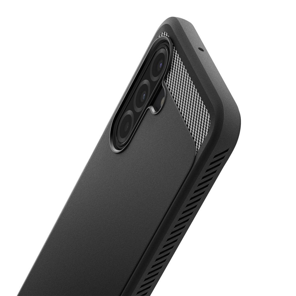 SPIGEN RUGGED ARMOR GALAXY A17 4G / 5G MATĒTI MELNS