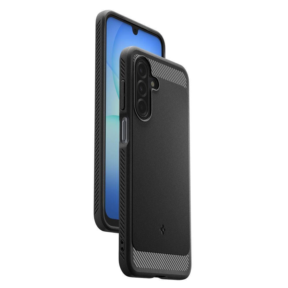 SPIGEN RUGGED ARMOR GALAXY A17 4G / 5G MATĒTI MELNS