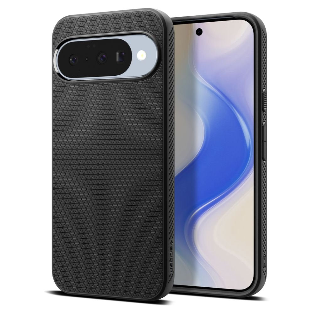 Spigen Liquid Air MagSafe apvalks Google Pixel 10/10 Pro, matēti melns