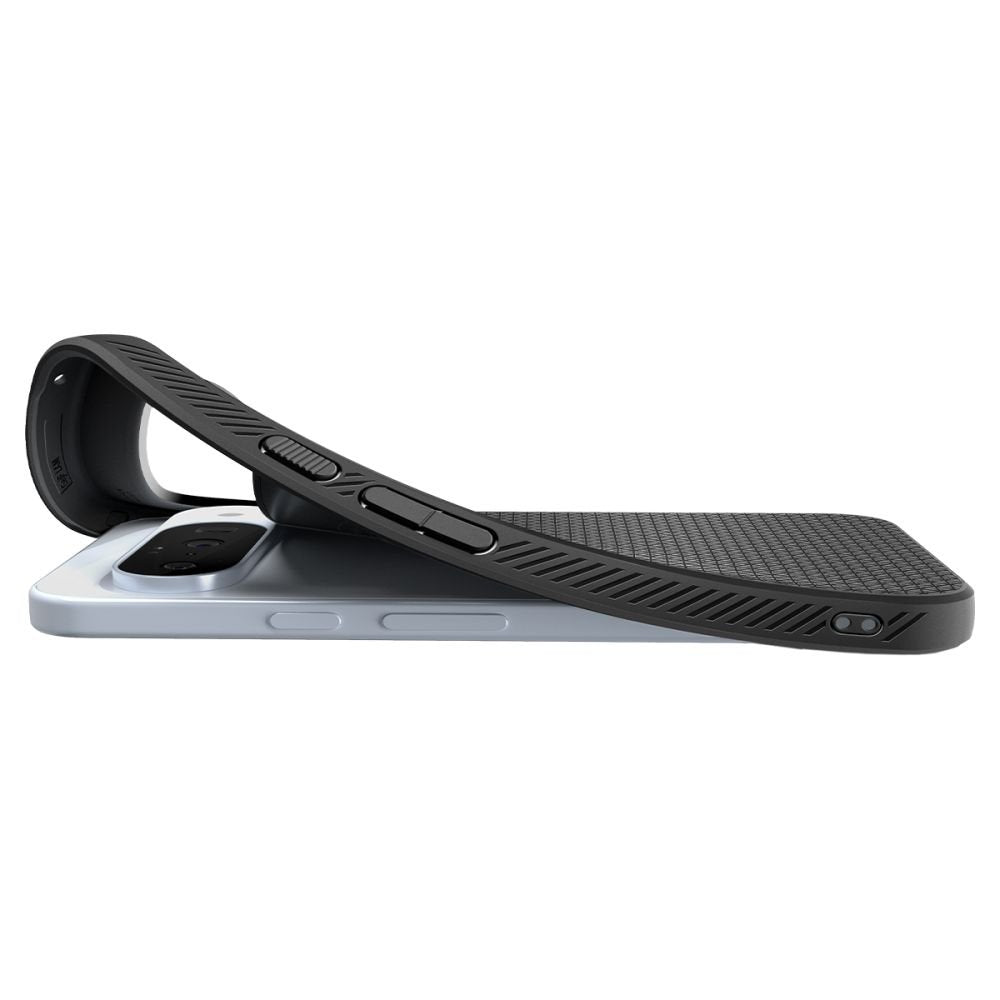 Spigen Liquid Air MagSafe apvalks Google Pixel 10/10 Pro, matēti melns