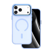 Frozen Mag apvalks iPhone 17 Pro 6,3" / 18 Pro 6,3" gaiši zils ar atvērtu gredzenu