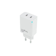 Maxlife MXTC-09-45CC GaN PD QC charger 2x USB-C 45W white