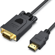 BENFEI HDMI–VGA kabelis, vienvirziena, 1,8 m, melns