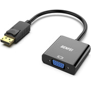 BENFEI DisplayPort–VGA 1080P vienvirziena adapteris, melns