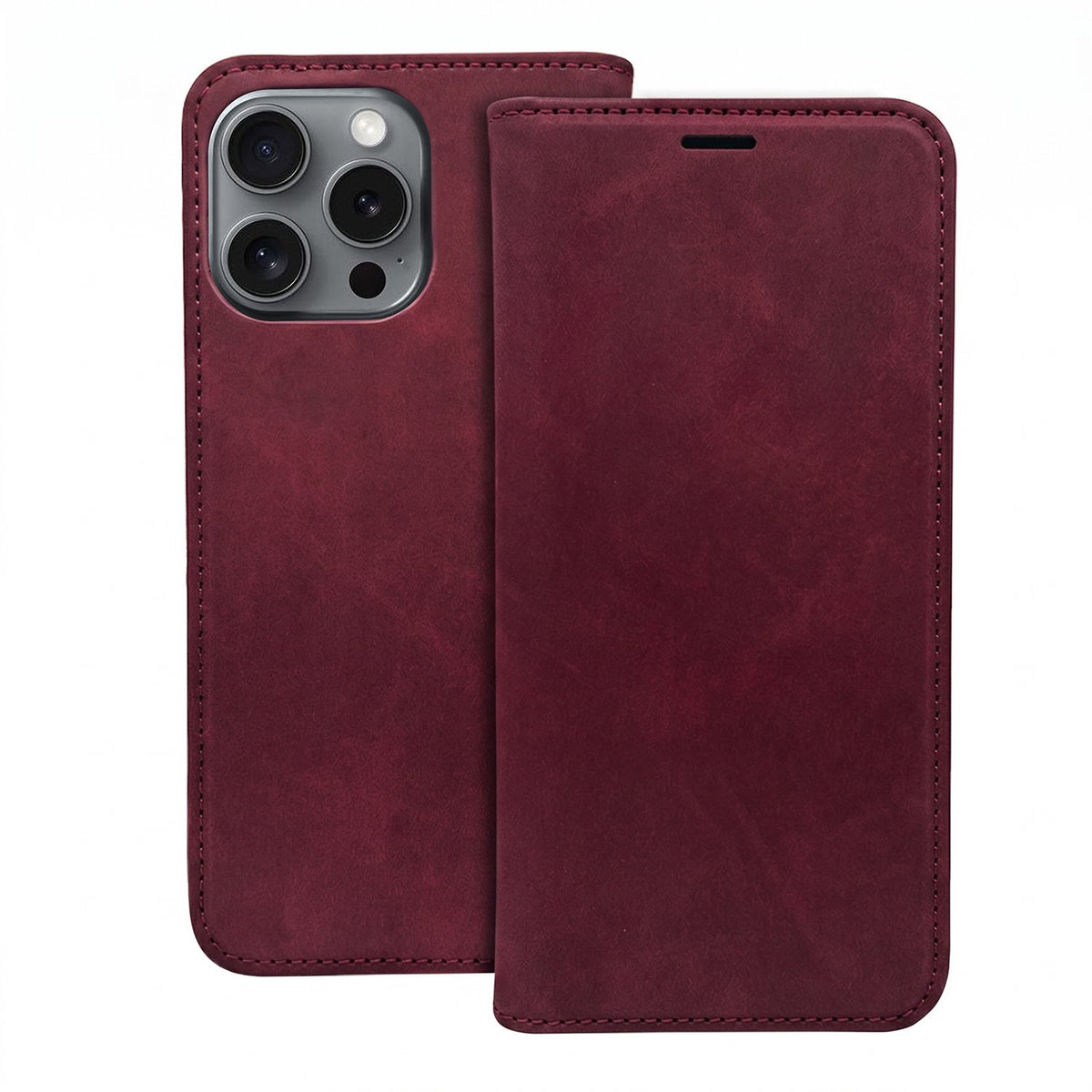 „Smart Suede“ vāciņš tālrunim „Honor 600 lite“ sarkans