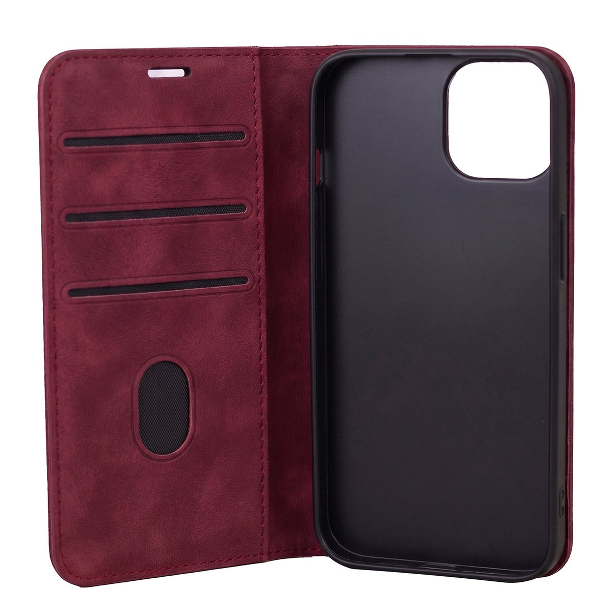 „Smart Suede“ vāciņš viedtālrunim „Xiaomi Redmi A7 Pro“, sarkans