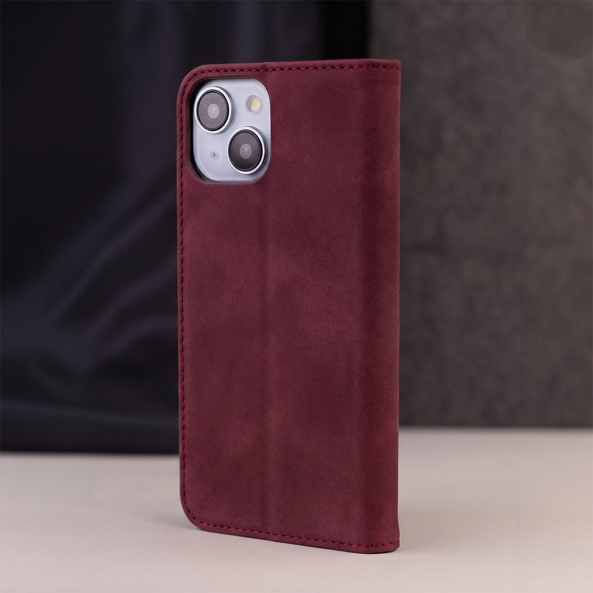 „Smart Suede“ vāciņš iPhone 17 Pro Max 6,9" / iPhone 18 Pro Max 6,9, sarkans
