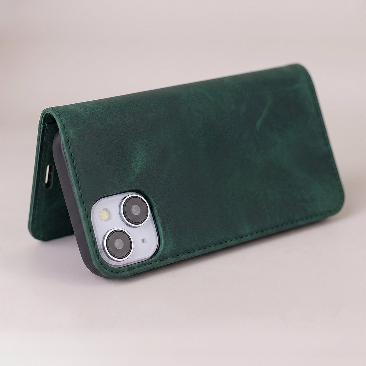 „Smart Suede“ vāciņš tālrunim Honor 600 / Honor 600 Pro, zaļš