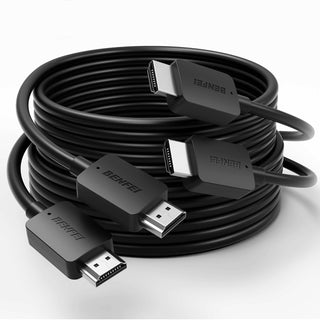 BENFEI kabelis 8K HDMI–HDMI, 1,0 m, 2 gab. komplekts, melns