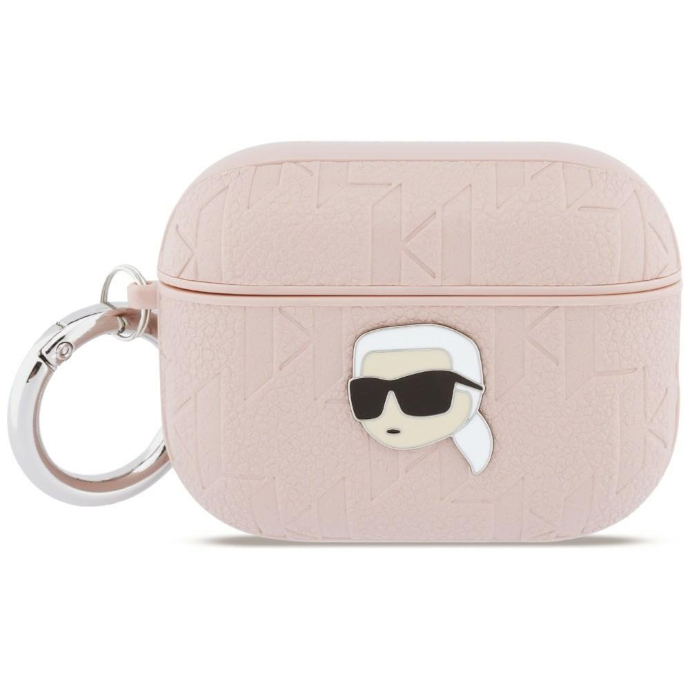 Karl Lagerfeld Monogram Karl Head AirPods Pro 3 rozā
