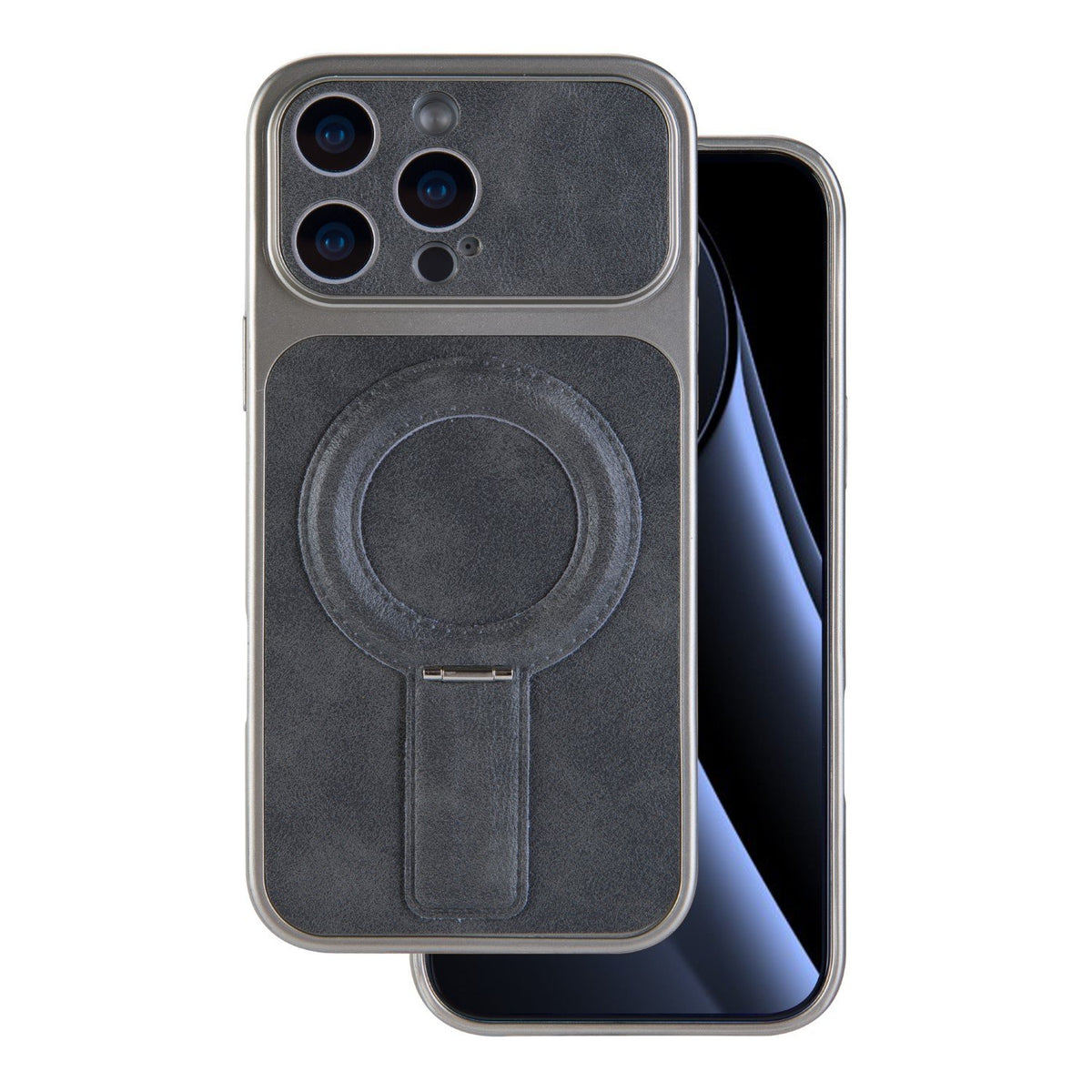 „Luxgrip MagSafe“ vāciņš iPhone 15 Pro 6,1" pelēks