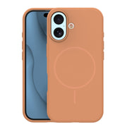 Plāns silikona Mag apvalks iPhone 17 6,3" / 18 6,3" karameles krāsā