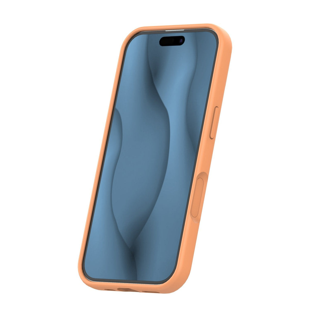 Plāns silikona Mag apvalks iPhone 17 6,3" / 18 6,3" karameles krāsā