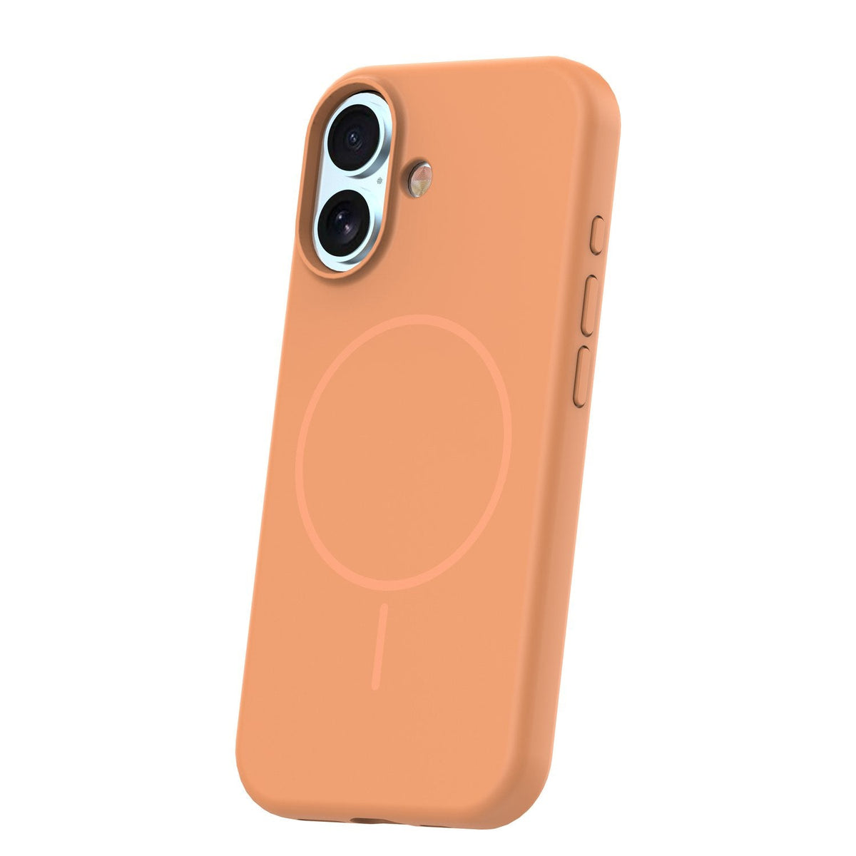 Plāns silikona Mag apvalks iPhone 17 6,3" / 18 6,3" karameles krāsā