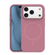 Plāns silikona „MagSafe“ vāciņš iPhone 16 6,1" rozā