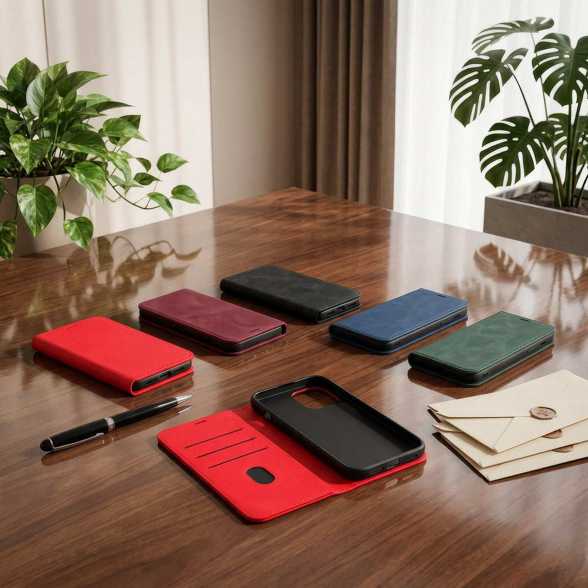 Smart Suede maciņš Samsung Galaxy S25 Ultra, tumši zils
