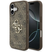 „Guess 4G Big Logo“ iPhone 17 vāciņš brūns