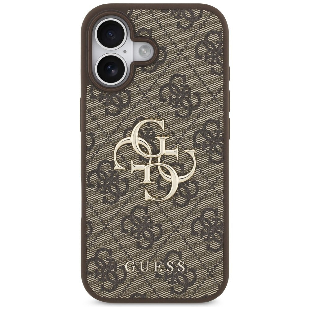 „Guess 4G Big Logo“ iPhone 17 vāciņš brūns