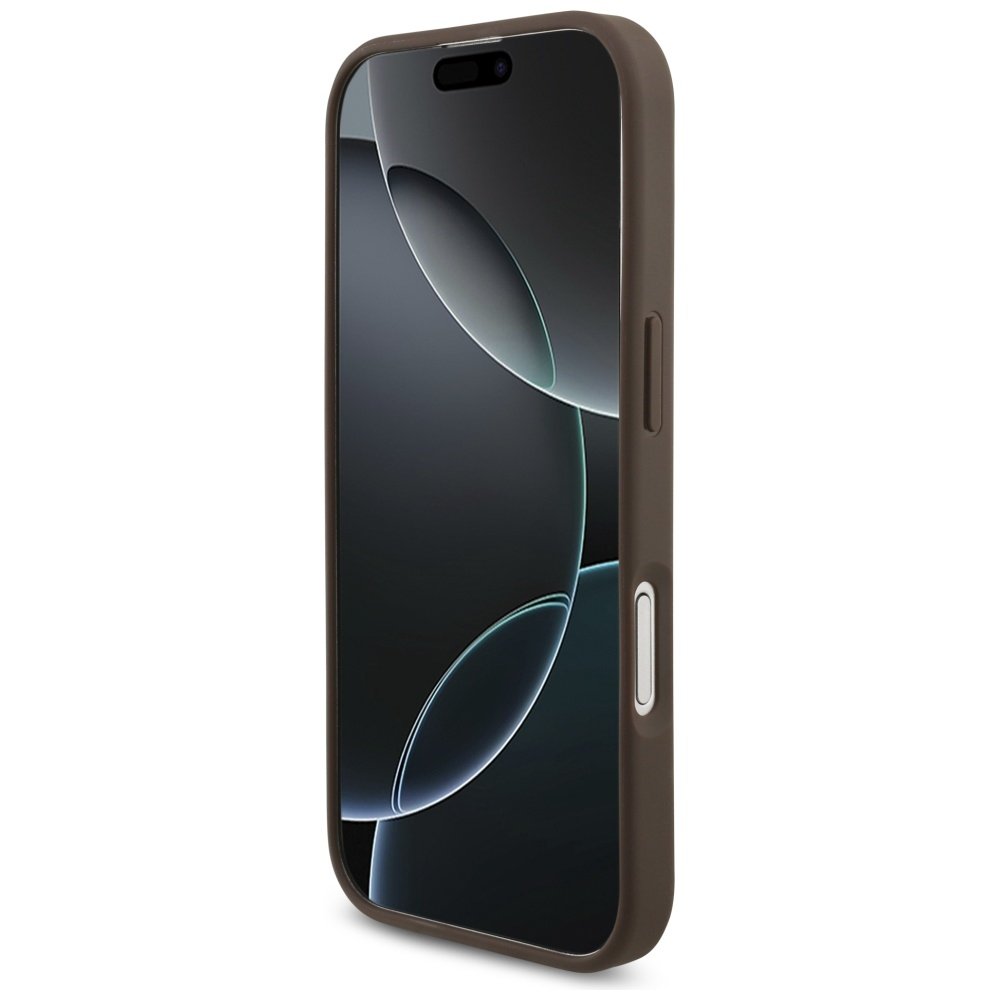 „Guess 4G Big Logo“ iPhone 17 vāciņš brūns