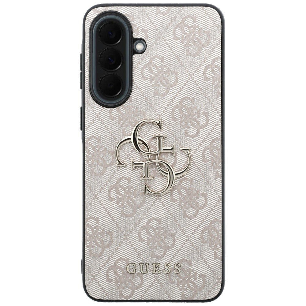 „Guess HC PU 4G Big Logo“ vāciņš Samsung Galaxy A37, rozā