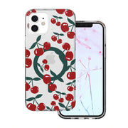 „Cherry MagSafe“ vāciņš iPhone 12 / 12 Pro 6,1" – caurspīdīgs