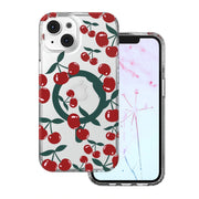 „Cherry MagSafe“ vāciņš iPhone 15 6,1" (caurspīdīgs)
