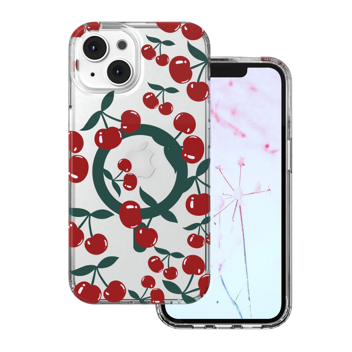 „Cherry MagSafe“ vāciņš iPhone 15 6,1" (caurspīdīgs)