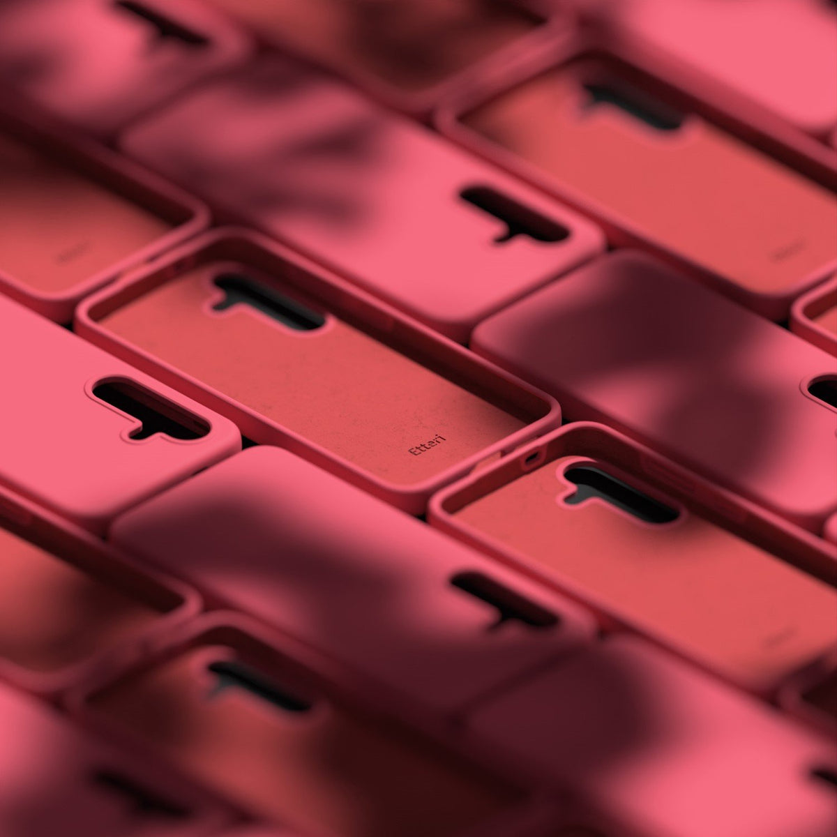 Etteri silikona MagSafe vāciņš Samsung Galaxy S25 Edge Raspberry