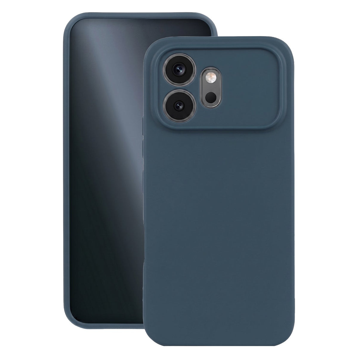 Matēta TPU vāciņš tālrunim „Honor 600“, tumši zils
